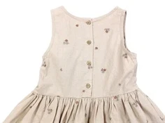 Wheat embroidery flowers kjole Hella